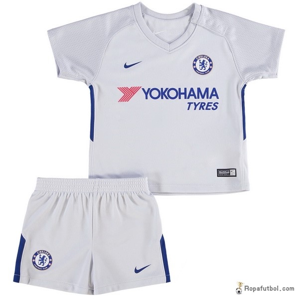 Camiseta Chelsea Replica Segunda Ropa Niños 2017/18